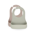 Silicone Bib - Set of 2