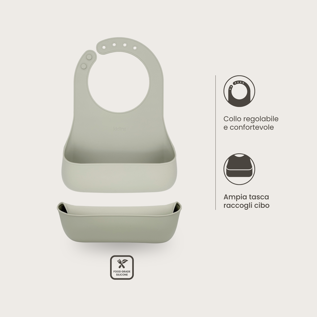 Silicone bib